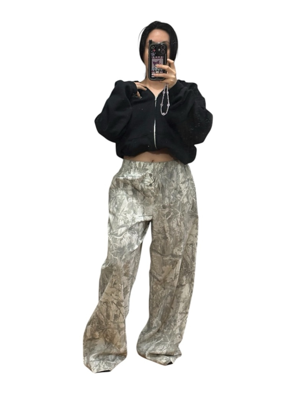 Y2K Baggy Cargo Pants Oversized Size Medium 🖤✨